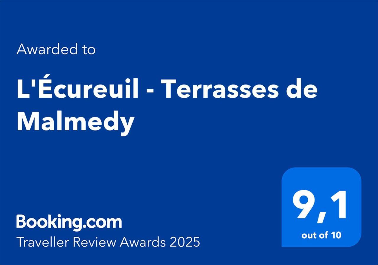 L'Ecureuil - Terrasses De Malmedy Villa Kültér fotó